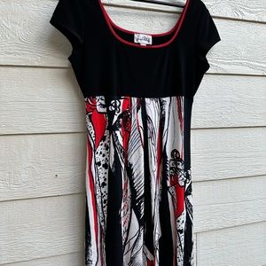 Comfy; Classic; Like new Joseph Ribkoff dress! Made in Canada.